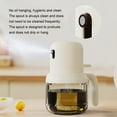 thumbnail image 3 of Botella de aceite Wosthever para cocinar Pulverizador de aceite cocina y Comedor blanco, 3 of 6