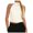 01 White, variant on Womens Fashion Silk Satin Halter Tank Tops Going Out Camisole Tops Sleeveless Backless Cami Shirt