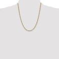 thumbnail image 2 of Auriga 14k Yellow Gold 3.9mm Figaro Chain Necklace 22inch for Women, 2 of 4