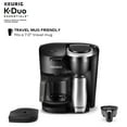 Keurig KDuo Essentials Black SingleServe KCup Pod Coffee Maker