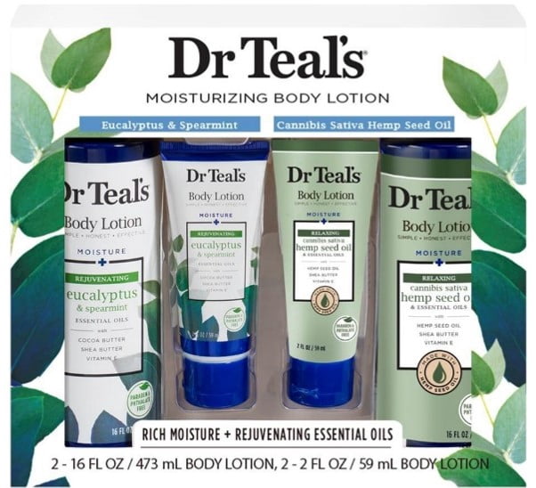 dr teal's hemp lotion