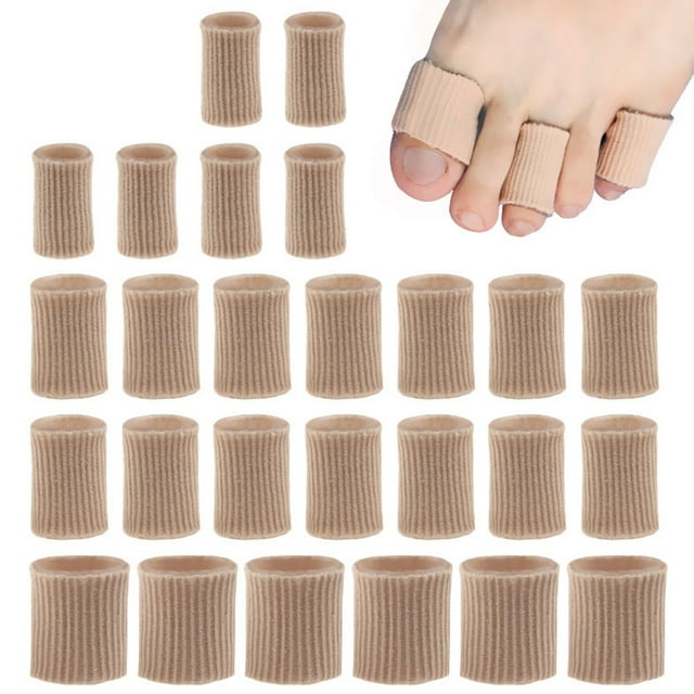 Toes Separator, Gel Silicone Corns Calluses Toes Finger Corrector Insoles, M