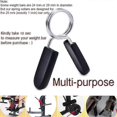 thumbnail image 3 of Spring Clip Collars, 1 inch (25 mm) for Smooth Dumbbell Handle or Standard Weightlifting Barbell (Pack of 4), 3 of 5