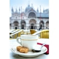 thumbnail image 2 of Blaustein, Alan 17x24 White Modern Wood Framed Museum Art Print Titled - Caffe Piazza San Marco #2, 2 of 4