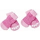 thumbnail image 5 of calcetines antideslizantes para perros y gatos con control de tracción para usar en interiores, calcetines para perros y gatos con refuerzo de goma (rosa), 5 of 5