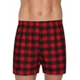 thumbnail image 4 of Fruit of the Loom Men's Christmas Holiday Woven Boxers, 2-Pack, 4 of 7