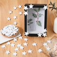 thumbnail image 4 of 100pcs 1" Wooden Stars for Crafts Small White Unfinished Blank Wood Star Cutouts Ornaments Pieces Slices for Flags Making Art Craft Decor DIY Crafts Wedding Party Crafting, 4 of 6