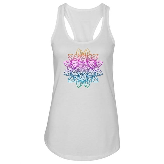 Beautiful Mandala Design Tank Women -Image by Shutterstock, Female Small