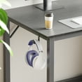 thumbnail image 4 of GIANNA Modern Computer Desk with 2-Tier Storage Drawers, Sturdy Metal Frame, 40" for Home or Office, Black, 4 of 7