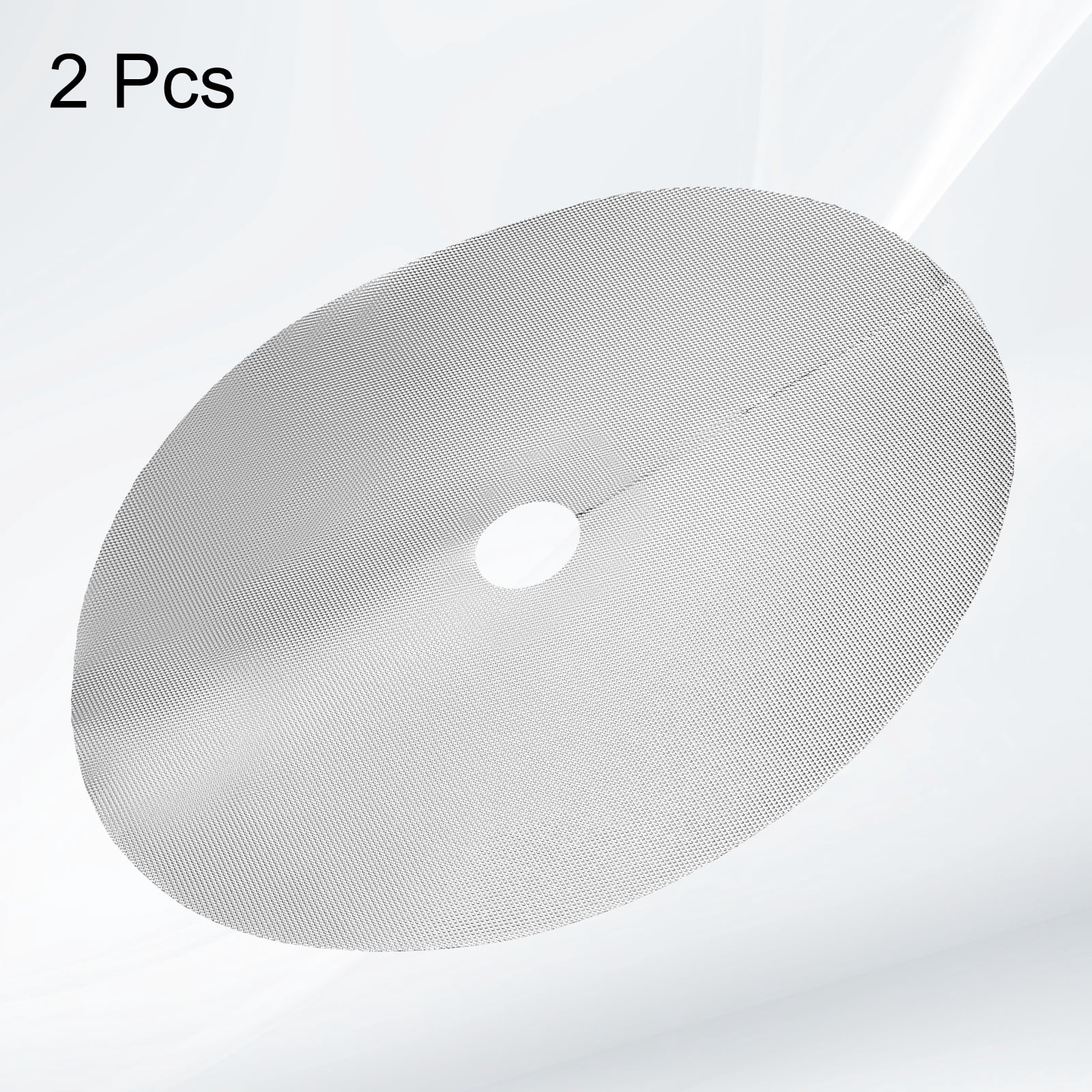 Uxcell 2pcs Tree Mulch Ring 28.3 Inch Non-Woven Round Tree Protector Weed Barrier Mat Plant Cover Rings for Weed Grass Control Root Protection, Silver