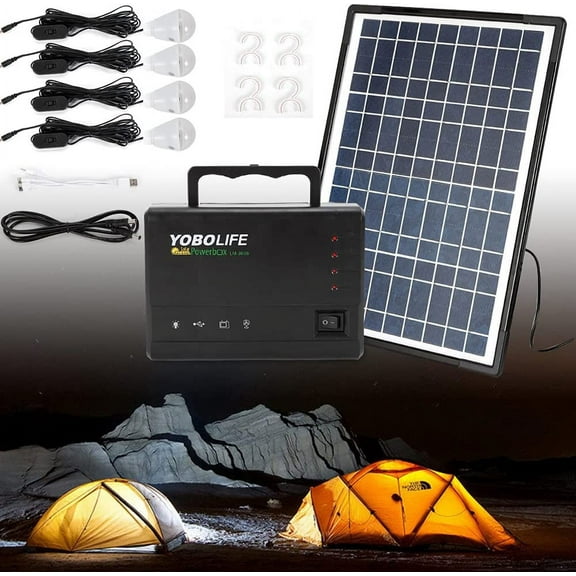 TUQI Portable Solar Generator with 1 Solar Panel