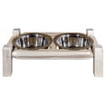thumbnail image 2 of Homestead Collection Large Pet Feeder, Clear Lacquer Finish, 2 of 3