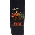 thumbnail image 3 of Star Trek Men's The Animated Series Character Logo Adult Lounge Pajama Pants, 3 of 5