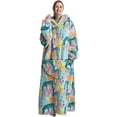 thumbnail image 5 of Oversized Blanket Hoodie,Adult Snuggle Fleece Wearable Blanket Fluffy Giant Hooded Sweatshirt, 5 of 12