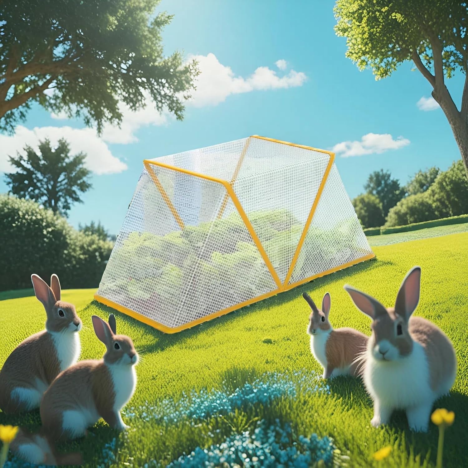 Garden Row Accelerator Plants Cover Foldable Raised Garden Beds Greenhouse Cover Vegetable Rows Plant Protector Plant Net Cage Guard Greenhouse Cover 1 Pc 80 x 34 x 35 cm