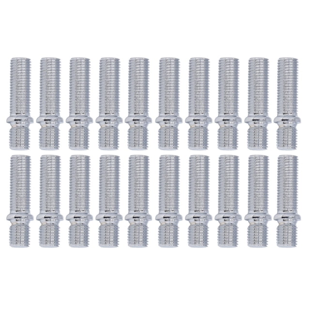 Adaptador De Tornillo De Rueda, Espárrago De Conversión De Rueda Vástago De 33 Mm Acero Al Carbono Recubierto De Zinc Antioxidación Para Vehículos Europeos Mgaxyff M12x1,25 a M12x1,5