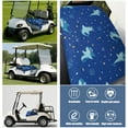 thumbnail image 6 of Golf Cart Front Seat Cover 51" x 31", Absorbent Microfiber Towel for EZGO, Yamaha Drive, Club Car Precedent Models, 6 of 8