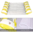 thumbnail image 3 of Floating Inflatable Hammock Buoys And Inflatable Mattresses Floating Hammock Pool Lounger Portable Floating Inflatable Pool Float With Manual Pump Inf, 3 of 4