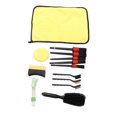 thumbnail image 2 of Kit de limpieza de coche, juego de cepillos de rueda detallados, paño de esponja, juego de herramientas de lavado de motor, 2 of 8