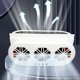 thumbnail image 5 of Ventilador Coche Con Solar 3s Enfriador Ventana Automático Que Promueve La Circulación Del Aire Rojo, 5 of 9