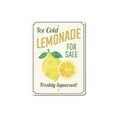 thumbnail image 2 of Ice Cold Lemonade Novelty Decor, Metal Wall Sign - 10x14 Inches, 2 of 4