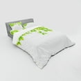 thumbnail image 2 of Ambesonne Tree Bedding Set 4 Pcs, Leaves Spring Art, Queen, Green White, 2 of 2