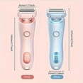 thumbnail image 2 of SUTENGDA Rasoir Électrique Rasoir pour Femmes 2 en 1 Rasoir pour Femme Rechargeable pour Femmes Jambes Visage Tondeuse Bikini Sans Fil avec Tête Détachable Utilisation Humide/sèche Cadeau de la Fête des Mères, 2 of 7