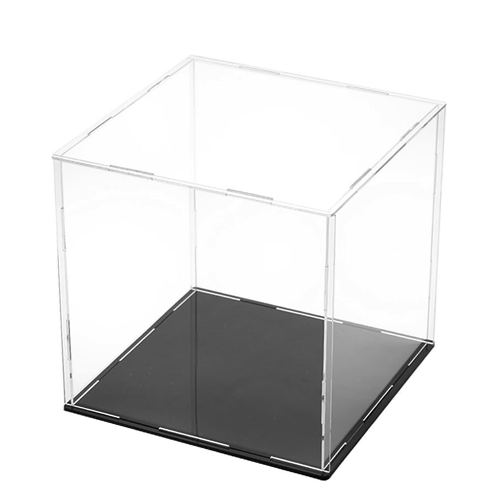 Acrylic Display Case Box Dustproof Protection Showcase for Action Figures 