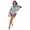 Regatta Floral Mix, variant on Women's Ruffle V-Neck One Piece Swimsuit
