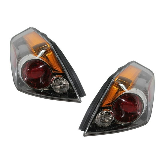 For Nissan Altima Tail Light Assembly 2007 2008 2009 Pair Driver and Passenger Side w/Bulbs DOT Certified Replacement For NI2800176