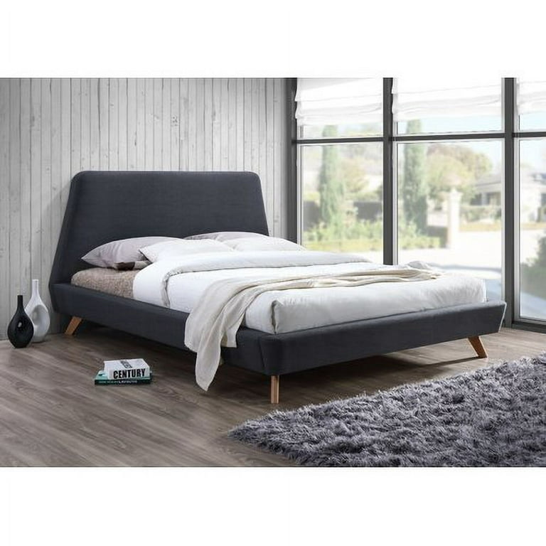 George Oliver Bittinger Queen Upholstered Platform Bed Walmart