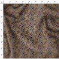 thumbnail image 4 of Soimoi Poly Georgette Fabric Leaves & Floral Artistic Decor Fabric Printed Yard 52 Inch Wide, 4 of 5