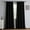 Black, variant on Blackout Curtains 108 Inch 2 Panel Set, Room Darkening Drapes for Bedroom Living Room