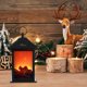 thumbnail image 1 of Linterna Led Para Chimenea Luz de atmósfera de fuego de carbono, decorativa creativa para jardín, Patio, terraza, camino, 1 of 8