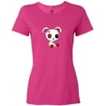 thumbnail image 3 of Inktastic Goth Bunny Women's T-Shirt, 3 of 5