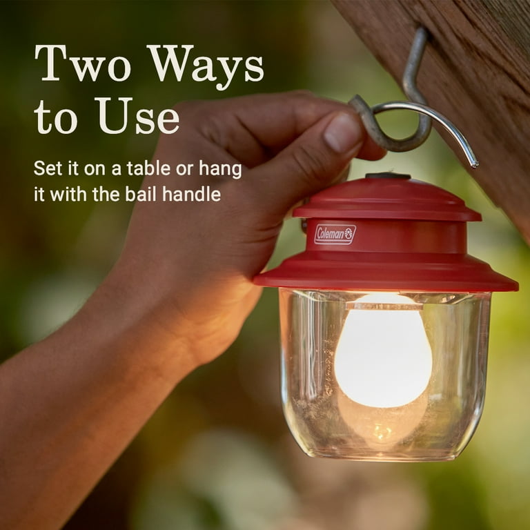 Coleman Classic 300 Lumens LED Lantern, Red - Walmart.com Coleman Classic 300 Lumens LED Lantern, Red - Walmart.com