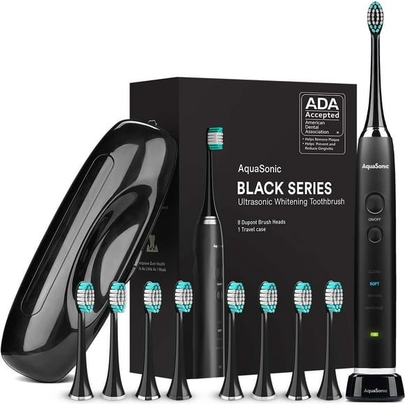 Cepillo dental AquaSonic reacondicionado Black Series 40,000 VPM