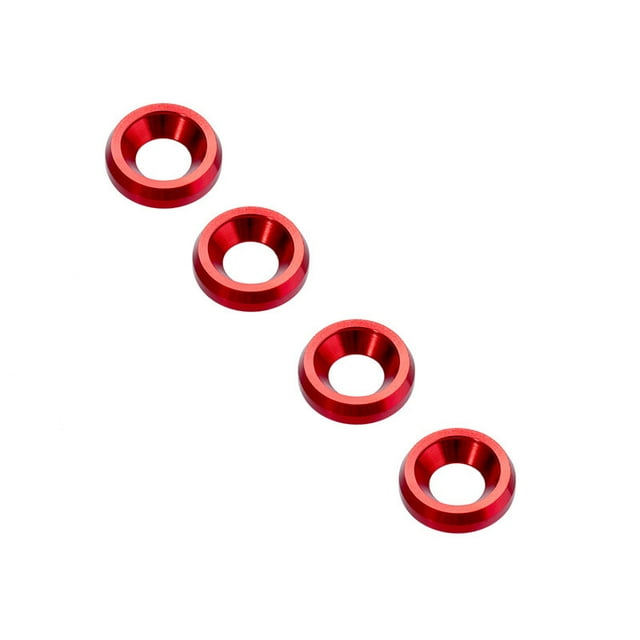 4pcs Heat Dissipation 15MM Fan Screws Desktop Computer PC Case Fan Beautification Screw Fixed Chassis DIY Cooling Modification Red gasket Screw Gold