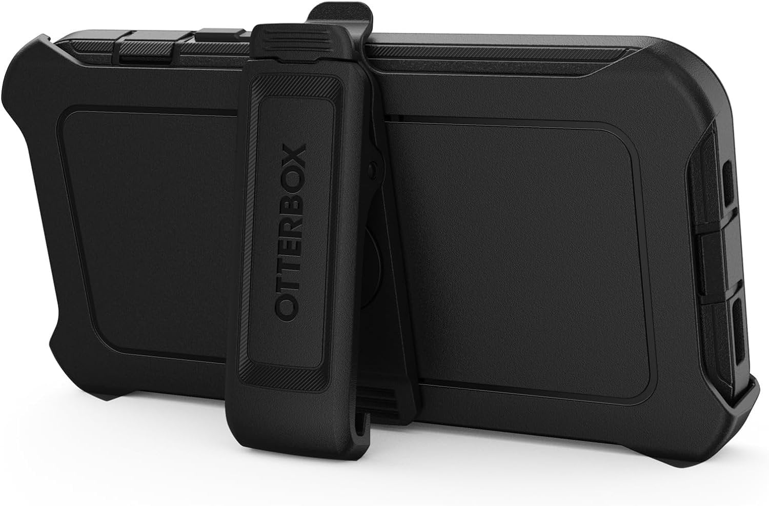 OtterBox iPhone 15, iPhone 14, & iPhone 13 Only - Defender Series Case - Black - Screenless - Rugged & Durable - with Port Protection - Holster Clip Includes - Non-Retail Packaging