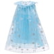 thumbnail image 3 of Vestido de princesa con capa larga de malla y lentejuelas de manga larga para niños, 3 of 5