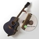 thumbnail image 2 of Soporte de pared para guitarra DAZZLIFE Acoustic Horizontal de Madera Marrón, 2 of 8