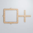 thumbnail image 5 of Ekena Millwork 26 7/8"W x 15 3/8"H x 3/8"T Medium Carlisle Decorative Fretwork Wood Wall Panels, Alder, 5 of 6