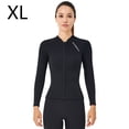 thumbnail image 2 of Buceo de 2 mm Tops de traje de neopreno Tops Thermal Titsuits UV Protección de UV Buceo Trajes de buceo tamaño grande Surf Traje para agua Aeróbicos Snorkeling XL Yuarrent OD003293-10, 2 of 7