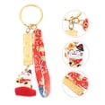 thumbnail image 2 of 1pc Luck Cat Keychain Pendants Japanese Fortune Cat Keyring Unique Bag Charms, 2 of 9