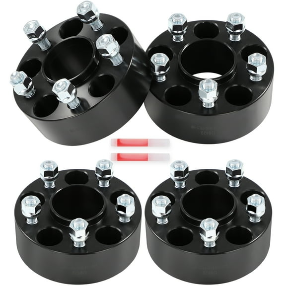 cciyu 5x110 to 5x110 Wheel Spacers Hub Centric 2 inch 4pcs Wheel Adapters 5 Lug 12x1.25 65.1mm hub bore fit with 2014-2023 for Cherokee 2017-2023 for Compass 2015-2023 for Renegade