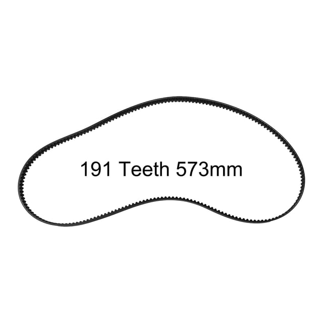 BUYISI 160-191 Teeth 480-573MM Multiple Sizes Bread Maker Belt Kitchen Replace Repair Parts Replacement Rubber 191T