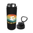 thumbnail image 2 of Botella de agua con aislamiento "I Pee in Pools", de acero inoxidable de 18 oz, novedosa tetera deportiva, taza portátil para viajes, gimnasios al aire libre., 2 of 5
