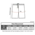 thumbnail image 4 of joogoo Mens Swim Trunks Sunset Sea Island View Beach Shorts Drawstring Elastic Waist Swimwear Bathing Suits XXL, 4 of 7