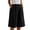 Black, variant on Staki Womens Shorts Casual Cotton Linen Shorts Elastic Drawstring Summer Beach Vacation Shorts Pockets(Gray,XL)