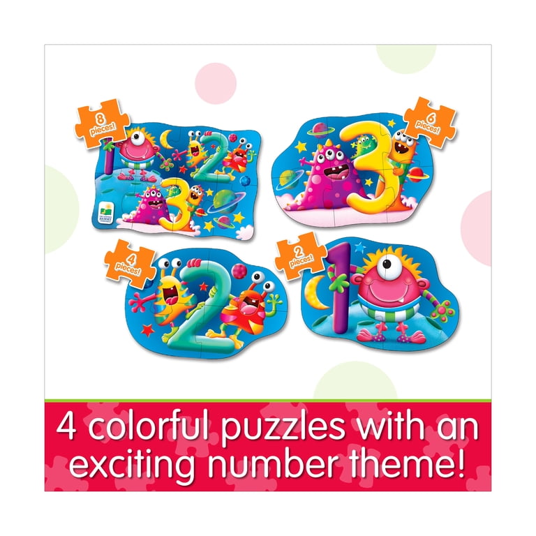 The Learning Journey My First Puzzle Set, 4-in-a-Box, 123
